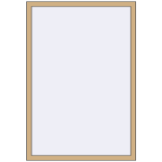 Altest Pony 375 1100x1600 мм RAL 1001 Beige з двох сторін