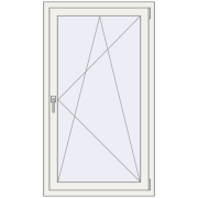 REHAU Euro 70 800x1400 мм