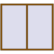 REHAU Brillant-Design 1700x1500 мм GOLDEN OAK з двох сторін REHAU Brillant-Design 1700x1500 мм GOLDEN OAK з двох сторін