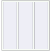 REHAU Euro 70 1480x1550 мм Білий (RAL 9016) з двох сторін REHAU Euro 70 1480x1550 мм Білий (RAL 9016) з двох сторін