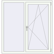 REHAU Brillant-Design 1300x1360 мм