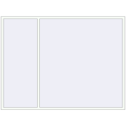 REHAU SYNEGO MD 2650x2000 мм Білий (RAL 9016) з двох сторін REHAU SYNEGO MD 2650x2000 мм Білий (RAL 9016) з двох сторін