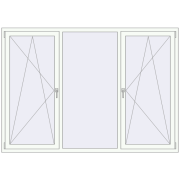 REHAU Euro 70 2200x1550 мм REHAU Euro 70 2200x1550 мм