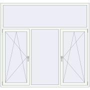 Вікна 2000x1900 мм Altest Pony 375