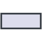 REHAU SYNEGO MD 1250x500 мм ANTHRACITE_GREY_STRUKTURAL з двох сторін