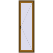 REHAU Euro 60 700x2300 мм LIGHT_OAK з двох сторін