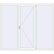 REHAU Euro 60 2050x1800 мм