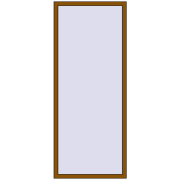 REHAU Brillant-Design 900x2195 мм GOLDEN OAK з двох сторін REHAU Brillant-Design 900x2195 мм GOLDEN OAK з двох сторін