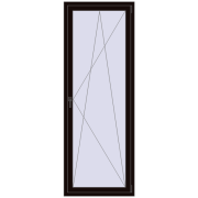 REHAU Euro 70 800x2200 мм BLACK_BROWN з двох сторін REHAU Euro 70 800x2200 мм BLACK_BROWN з двох сторін
