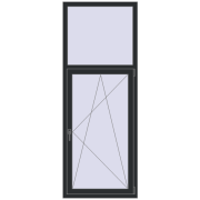 Вікна 800x2100 мм Altest Pony 375