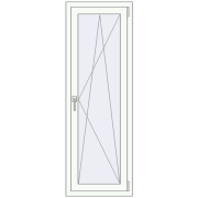 REHAU SYNEGO MD 600x1600 мм Білий (RAL 9016) з двох сторін REHAU SYNEGO MD 600x1600 мм Білий (RAL 9016) з двох сторін