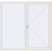 REHAU Euro 70 1900x1800 мм