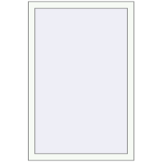 Вікна 750x1150 мм REHAU Euro 60 Білий (RAL 9016) з двох сторін