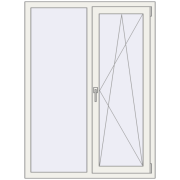 REHAU Euro 60 1080x1460 мм