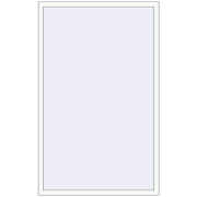 REHAU Brillant-Design 1300x2000 мм Білий (RAL 9016) з двох сторін REHAU Brillant-Design 1300x2000 мм Білий (RAL 9016) з двох сторін