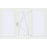 REHAU Euro 70 1570x1020 мм REHAU Euro 70 1570x1020 мм