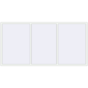 REHAU SYNEGO MD 3000x1500 мм Білий (RAL 9016) з двох сторін REHAU SYNEGO MD 3000x1500 мм Білий (RAL 9016) з двох сторін