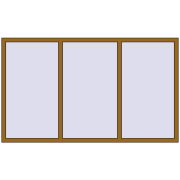 REHAU Euro 60 2200x1300 мм LIGHT_OAK з двох сторін