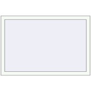 REHAU Euro 60 1200x800 мм Білий (RAL 9016) з двох сторін