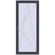REHAU Euro 70 900x2100 мм ANTHRACITE_GREY_STRUKTURAL з двох сторін REHAU Euro 70 900x2100 мм ANTHRACITE_GREY_STRUKTURAL з двох сторін