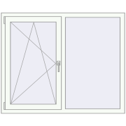 REHAU Euro 60 1350x1100 мм