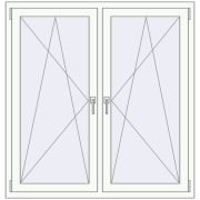 REHAU Brillant-Design 1300x1370 мм