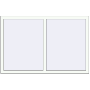 REHAU Brillant-Design 1470x970 мм Білий (RAL 9016) з двох сторін