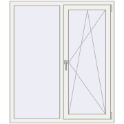 REHAU Euro 70 1220x1420 мм