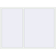 REHAU Euro 60 2400x1800 мм BLACK_BROWN ззовні