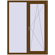 REHAU Brillant-Design 1200x1600 мм WALNUT з двох сторін REHAU Brillant-Design 1200x1600 мм WALNUT з двох сторін