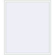 Altest Pony 375 1550x1800 мм RAL 9016 Traffic white з двох сторін