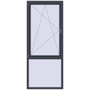 Вікна 930x2260 мм REHAU Euro 70