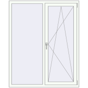 REHAU Euro 60 1250x1600 мм REHAU Euro 60 1250x1600 мм