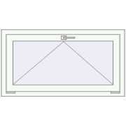 REHAU Euro 60 1100x600 мм