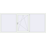 REHAU Euro 60 2730x1170 мм REHAU Euro 60 2730x1170 мм