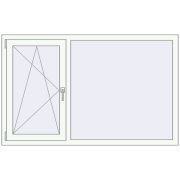 REHAU Euro 60 1600x1000 мм