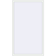REHAU SYNEGO MD 1150x2100 мм Білий (RAL 9016) з двох сторін