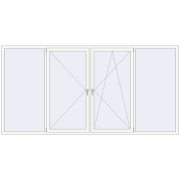 REHAU Euro 70 3400x1700 мм