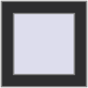 REHAU Euro 70 430x430 мм ANTHRACITE_GREY_GLATT з двох сторін REHAU Euro 70 430x430 мм ANTHRACITE_GREY_GLATT з двох сторін
