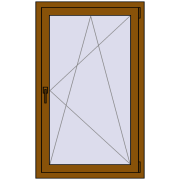 REHAU Brillant-Design 750x1300 мм GOLDEN OAK з двох сторін REHAU Brillant-Design 750x1300 мм GOLDEN OAK з двох сторін
