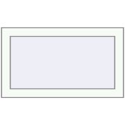 Вікна 650x400 мм REHAU Euro 60 Білий (RAL 9016) з двох сторін