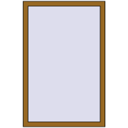 REHAU Euro 70 850x1300 мм LIGHT_OAK з двох сторін