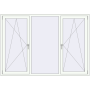 REHAU Brillant-Design 2060x1440 мм