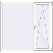 REHAU Euro 70 1480x1450 мм