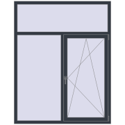 REHAU Euro 70 1500x1900 мм REHAU Euro 70 1500x1900 мм