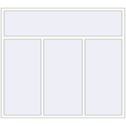 REHAU Euro 70 2080x1850 мм REHAU Euro 70 2080x1850 мм
