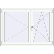 REHAU Brillant-Design 1400x1000 мм