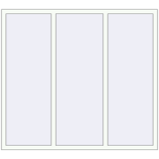 REHAU SYNEGO MD 1740x1570 мм Білий (RAL 9016) з двох сторін