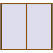 REHAU Euro 70 2200x2000 мм GOLDEN OAK з двох сторін REHAU Euro 70 2200x2000 мм GOLDEN OAK з двох сторін