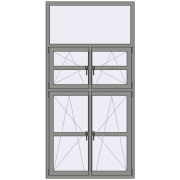 Altest Pony 375 1200x2400 мм RAL 9007 Grey aluminium з двох сторін Altest Pony 375 1200x2400 мм RAL 9007 Grey aluminium з двох сторін